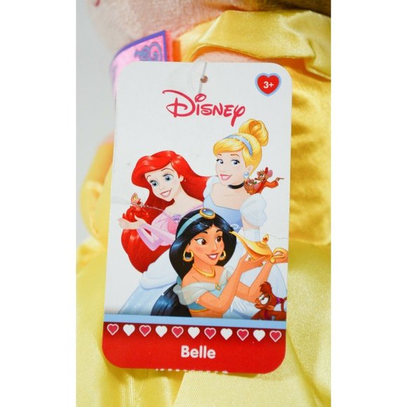 Disney Beauty & the Beast Belle Plush Stuffed Doll Toy 14" With Tag Just Play - Picture 5 of 8